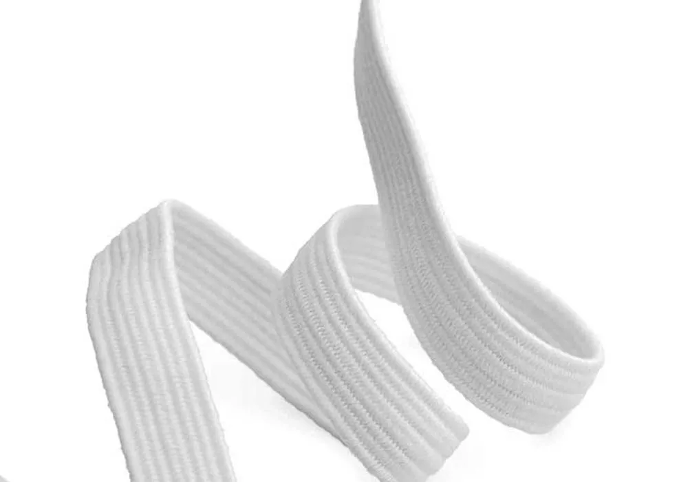 10 yards of 1/4" White Elastic