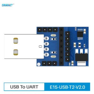 2Pc/Lot Usb Uart Cp2102 E15-Usb-T2 Cdsenet Uart Usb To Ttl 3.3V 5V Wireless Test Board Adapter For R