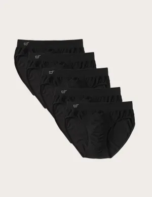 5-Pack Men's Original Briefs - Black