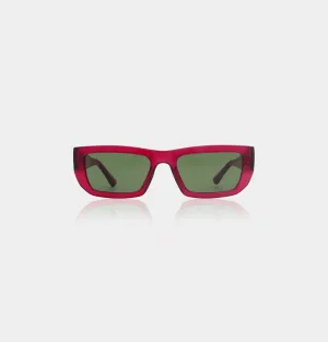 A. KJÆRBEDE Sunglasses Fame - Burgundy Transparent