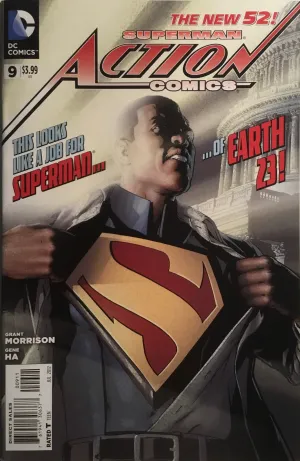 ACTION COMICS (NEW 52) #9 SECOND APPEARANCE OF CALVIN ELLIS