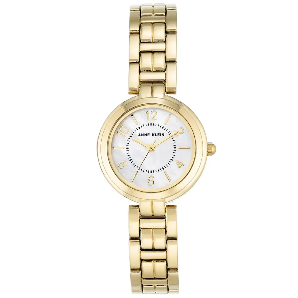 Anne Klein Mother of Pearl Dial Ladies Watch AK/3070MPGB