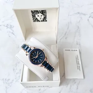 Anne Klein Royal Navy Blue Watch for Women | AK/3212NVRG2