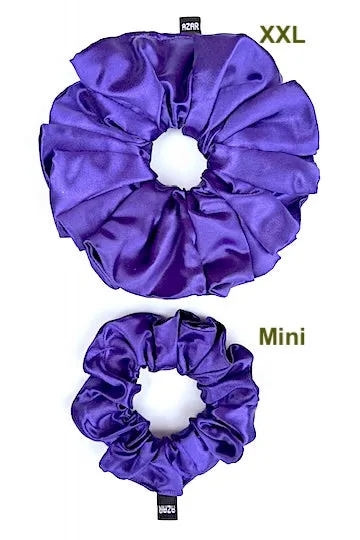 BRIDAL SATIN Purple Mini