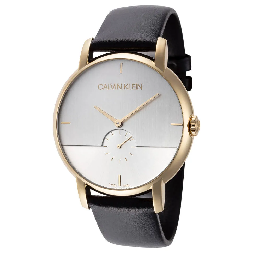 CALVIN KLEIN GOLD DIAL QUARTZ MEN'S WATCH | K9H2X5C6