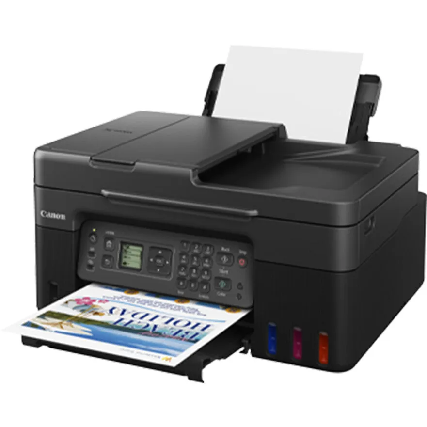 Canon Pixma G4770 All-in-One WIreless Inkjet Printer with Fax for Low-Cost Printing - Print Scan Copy Fax ADF