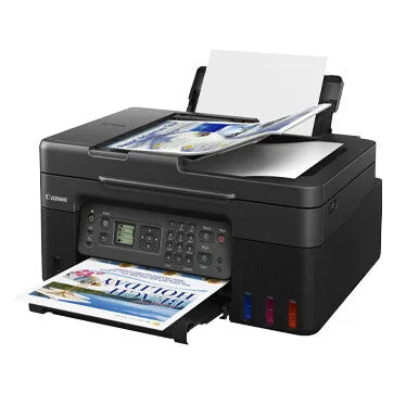 Canon Pixma G4770 All-in-One WIreless Inkjet Printer with Fax for Low-Cost Printing - Print Scan Copy Fax ADF