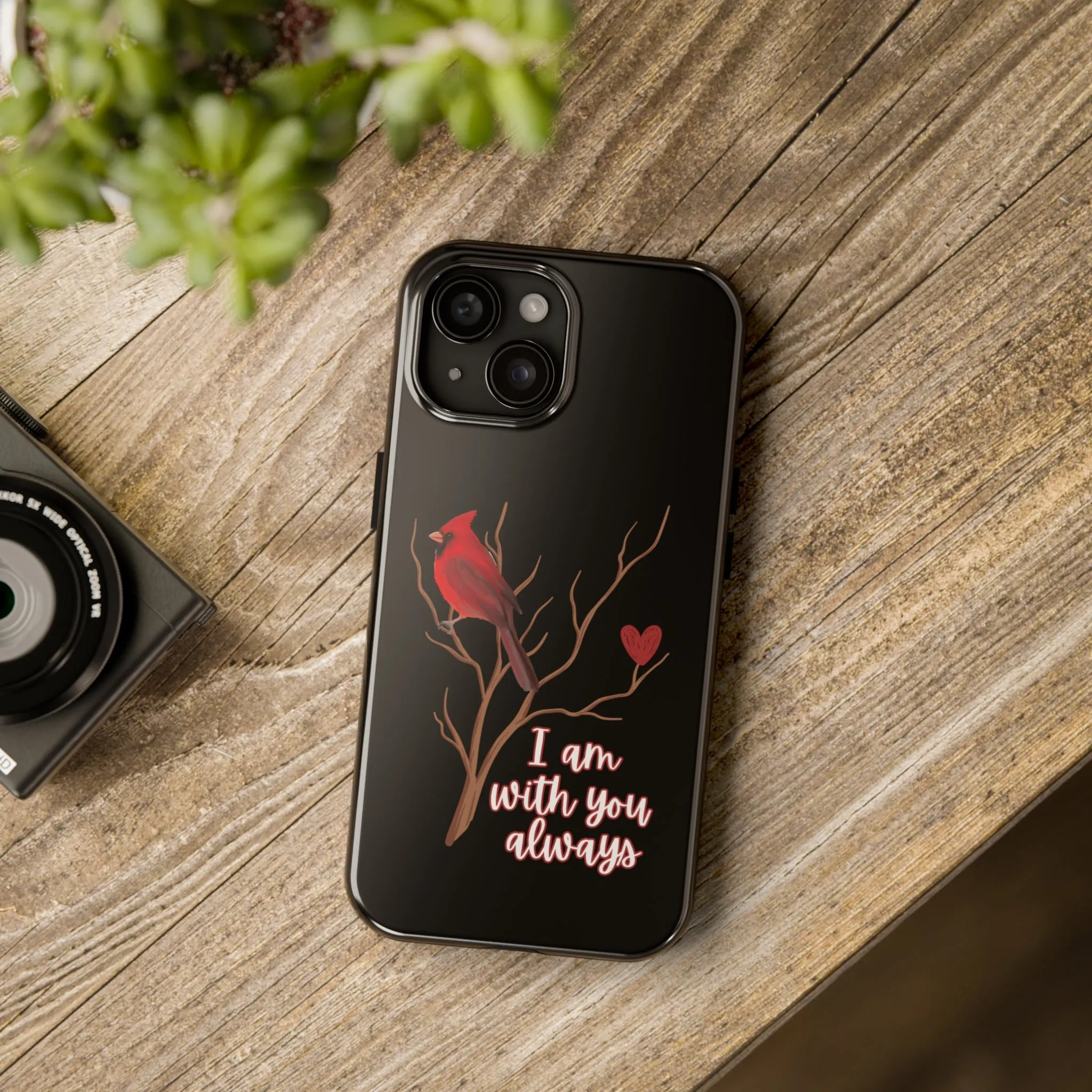 Cardinal Always With You - iPhone Tough Cases