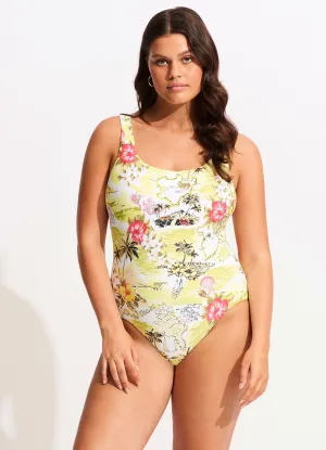 Coast To Coast Tank One Piece - Wild Lime