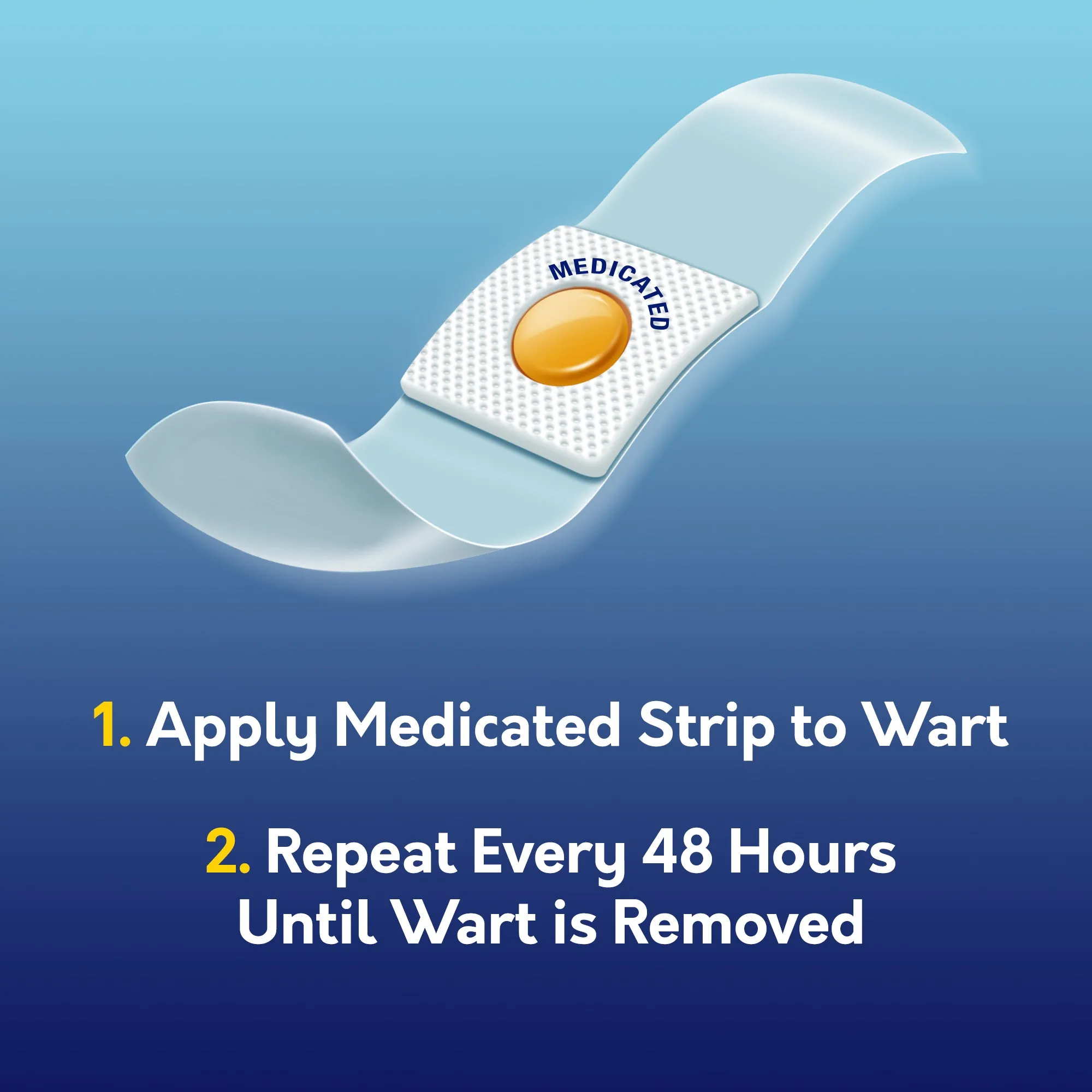 Compound W One Step Invisible Wart Remover Strips