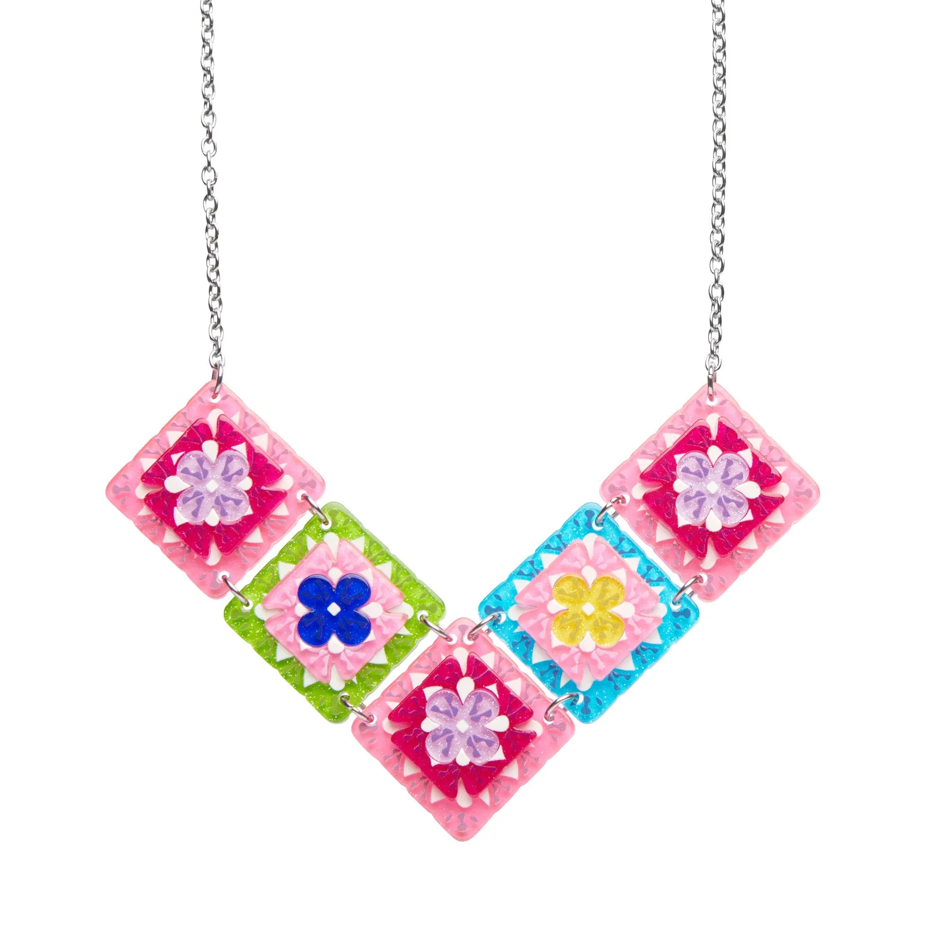 Cosy Things Mosaic Motifs Necklace