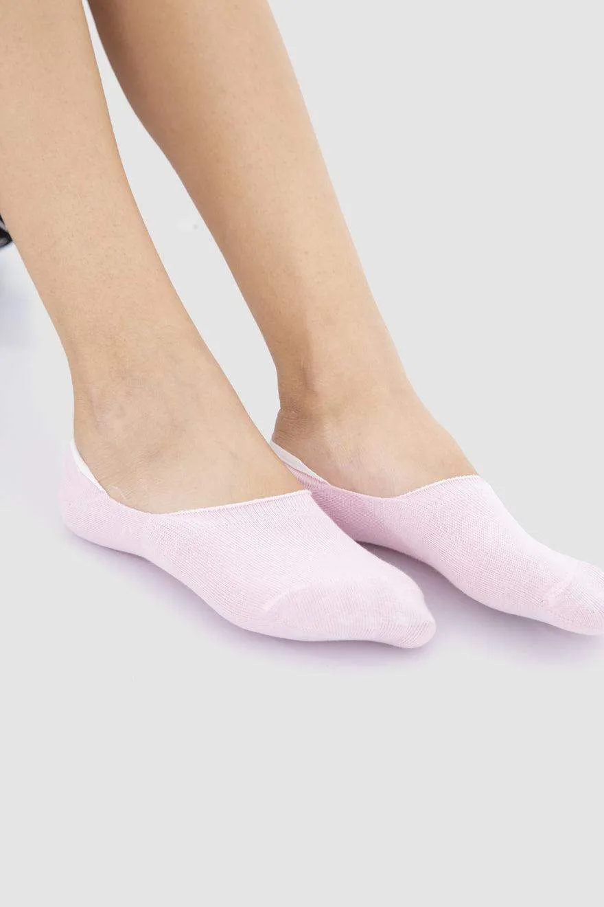 Cotton Invisible Socks - 3 Pairs