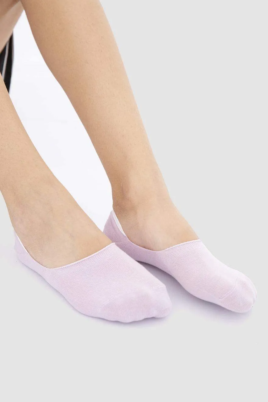 Cotton Invisible Socks - 3 Pairs