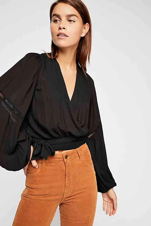 DREAM GIRL WRAP TOP