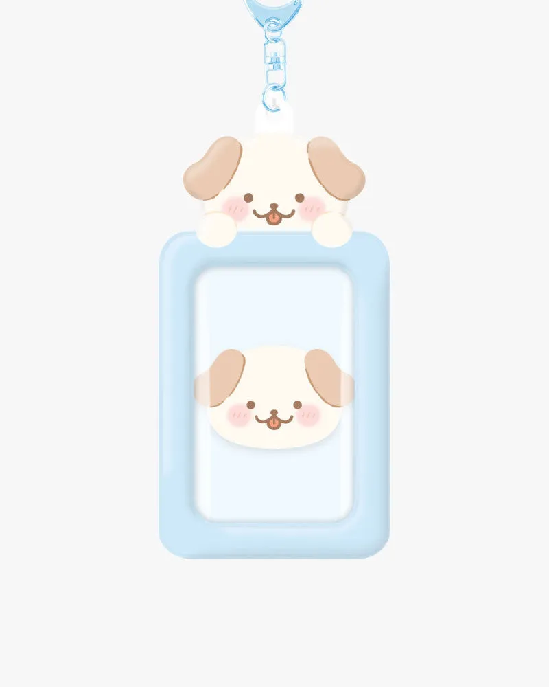 DUCKY WORLD Puppy Photocard Holder Keyring