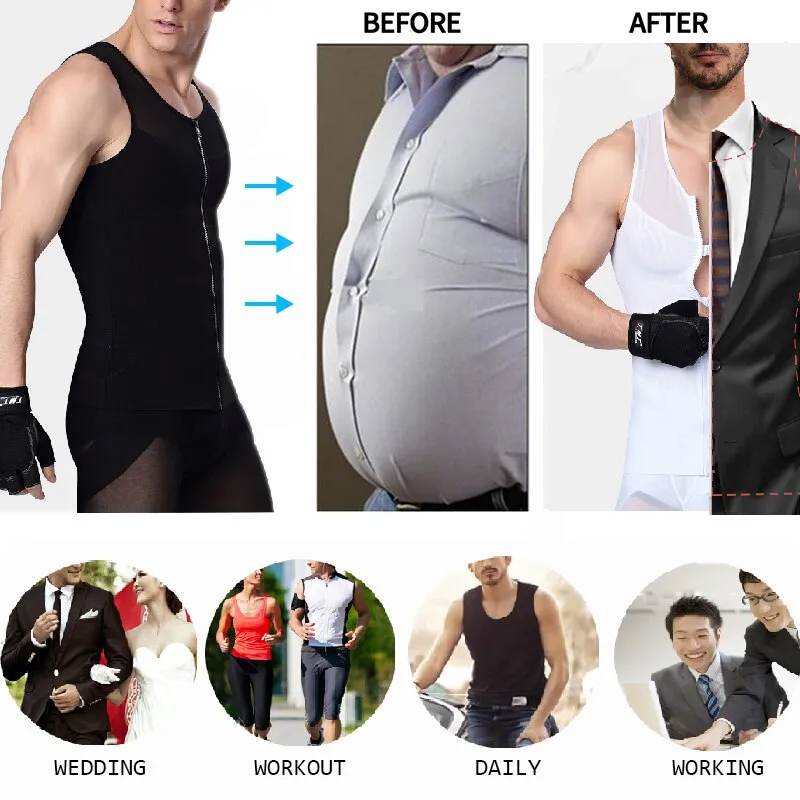 Funki Buys | Shapewear | Men's Slimming Compression Undershirt