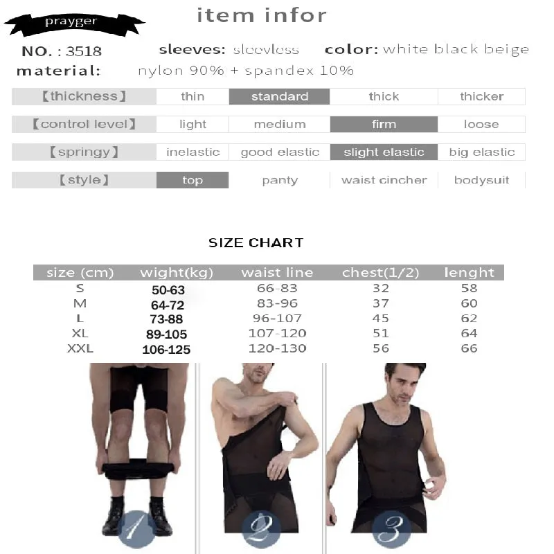 Funki Buys | Shapewear | Men's Slimming Compression Undershirt