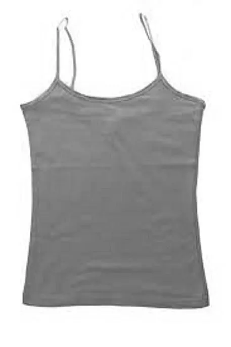 Girls' Cami Top with Shelf-Bra - Gray