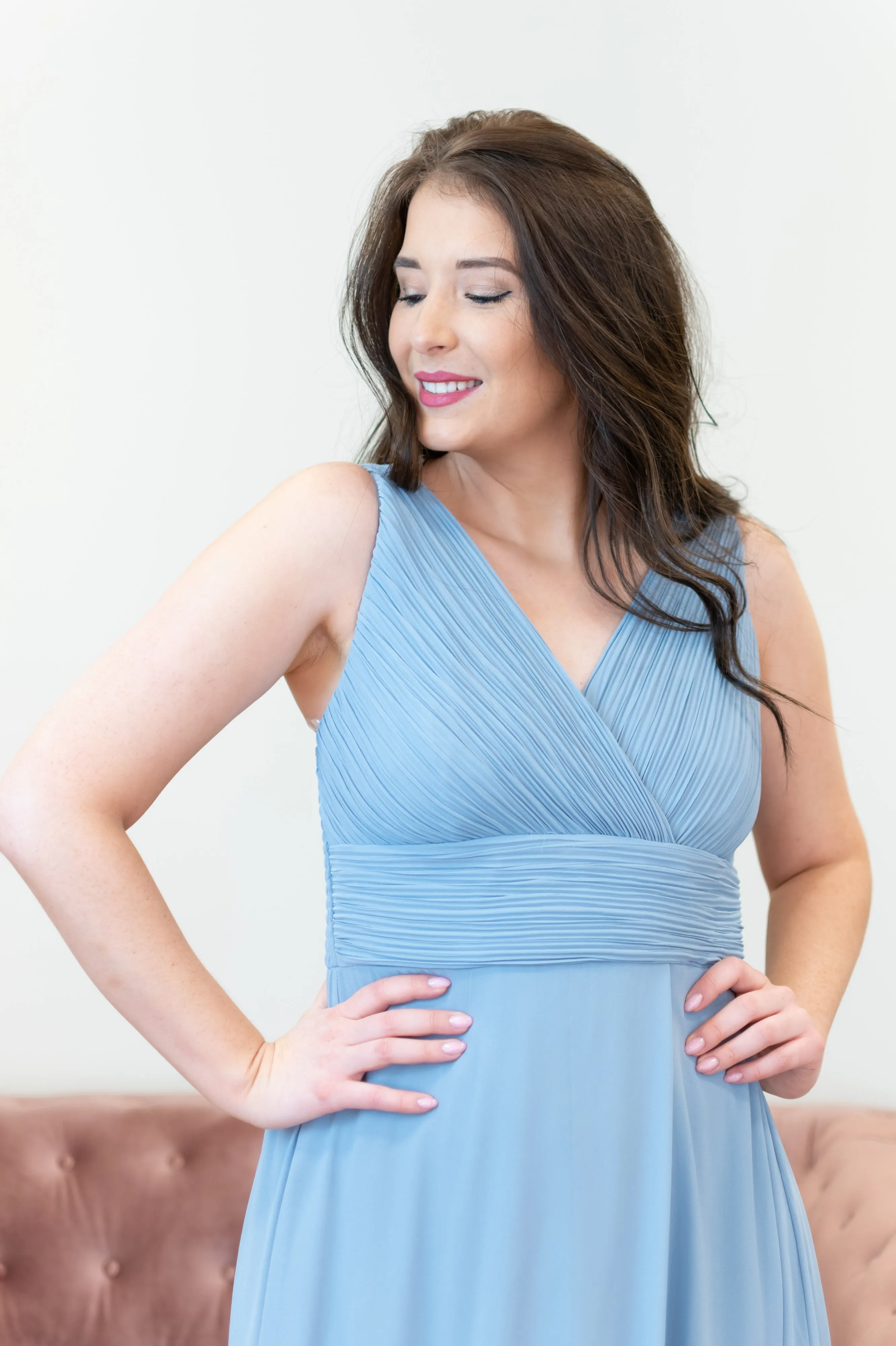 In Style Dress - Pastel Blue