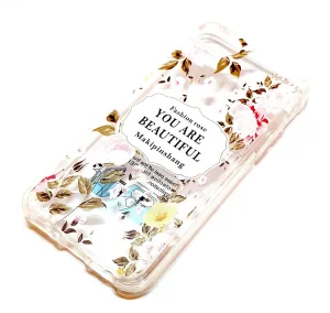 iPhone 6 6s 7 8 decorative clear transparent phone case you are beautiful