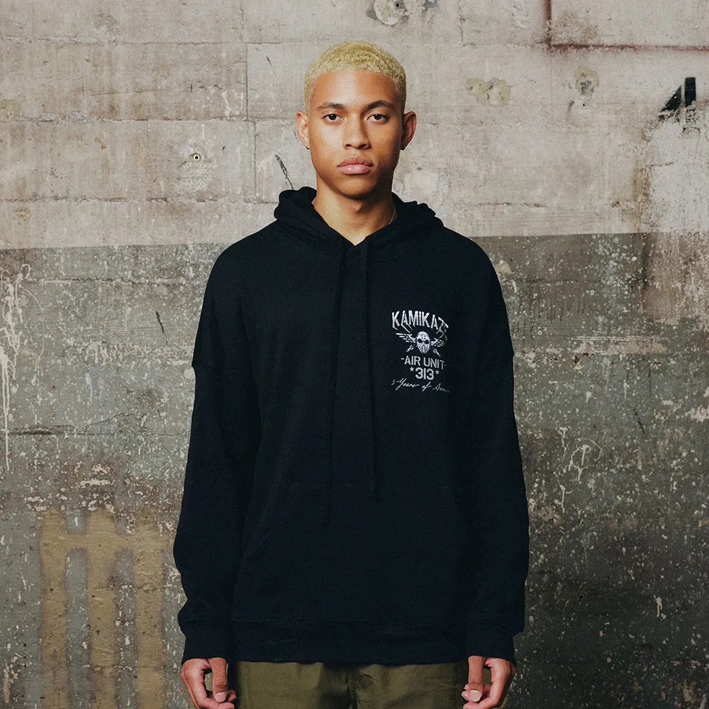 Kamikaze Flag Hoodie (Black)