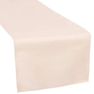 Lamour Satin Table Runner - Blush/Rose Gold