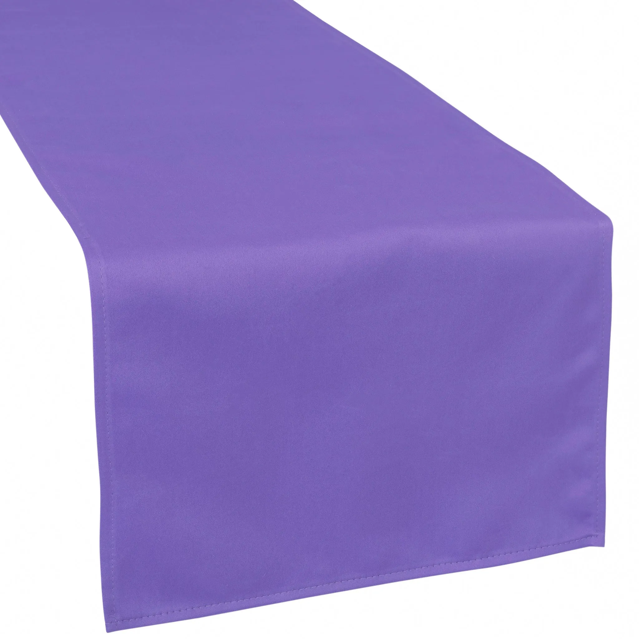 Lamour Satin Table Runner - Purple