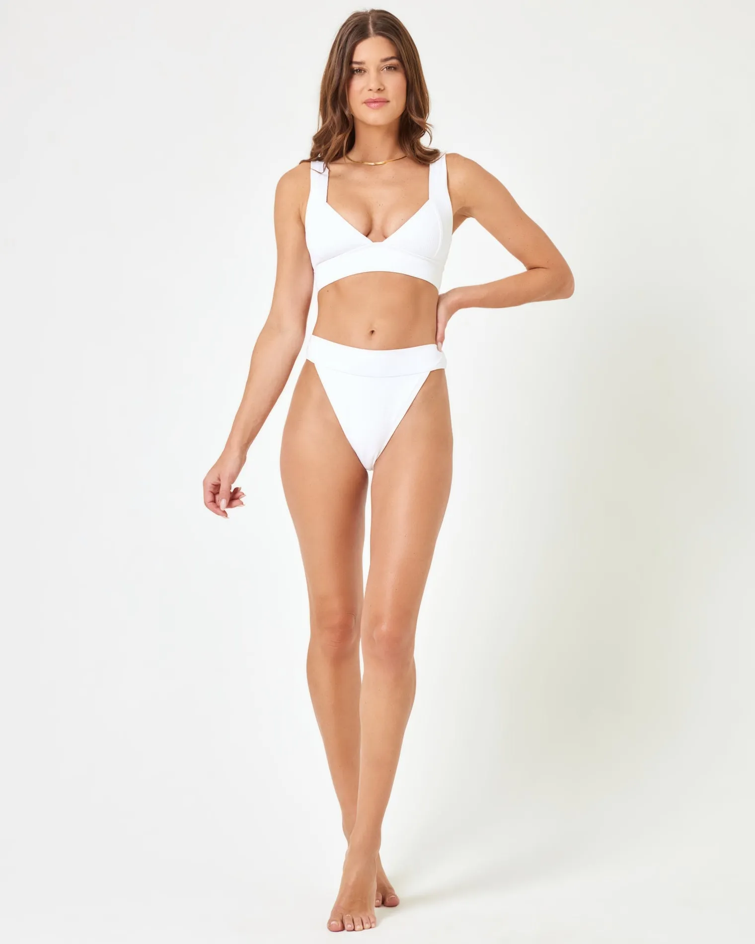 Lola Bikini Bottom - White