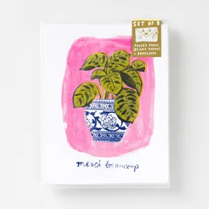 Merci Beaucoup Plant - Risograph Card Set