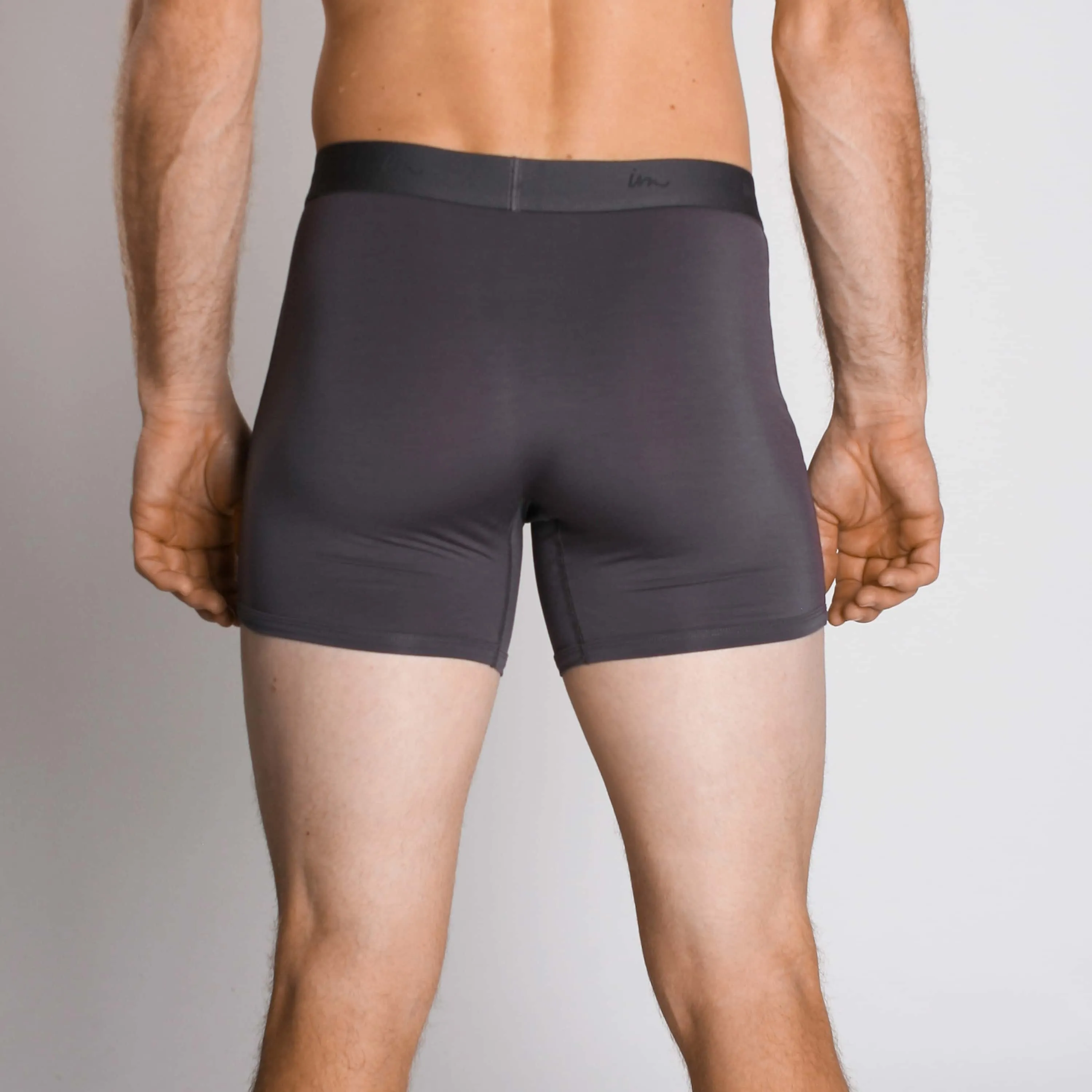 Mode Boxer Brief 3.5" Coal