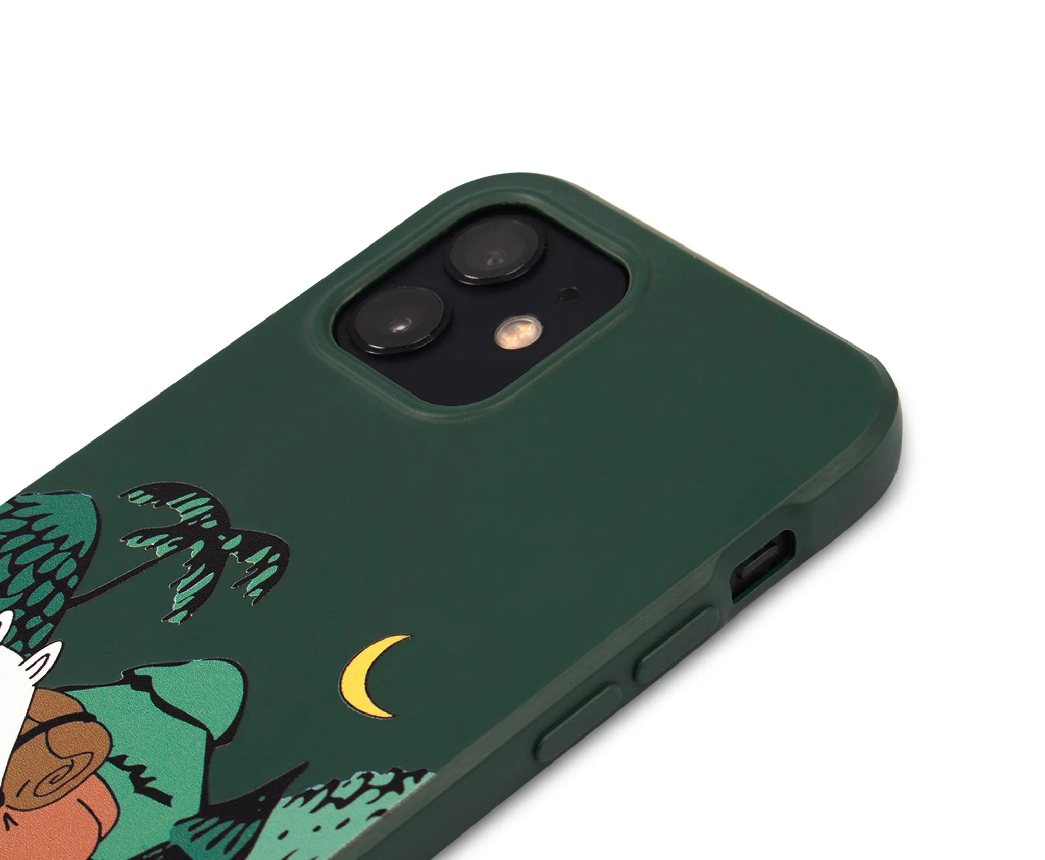 Moomintroll's Adventure iPhone Case Biodegradeable - Green