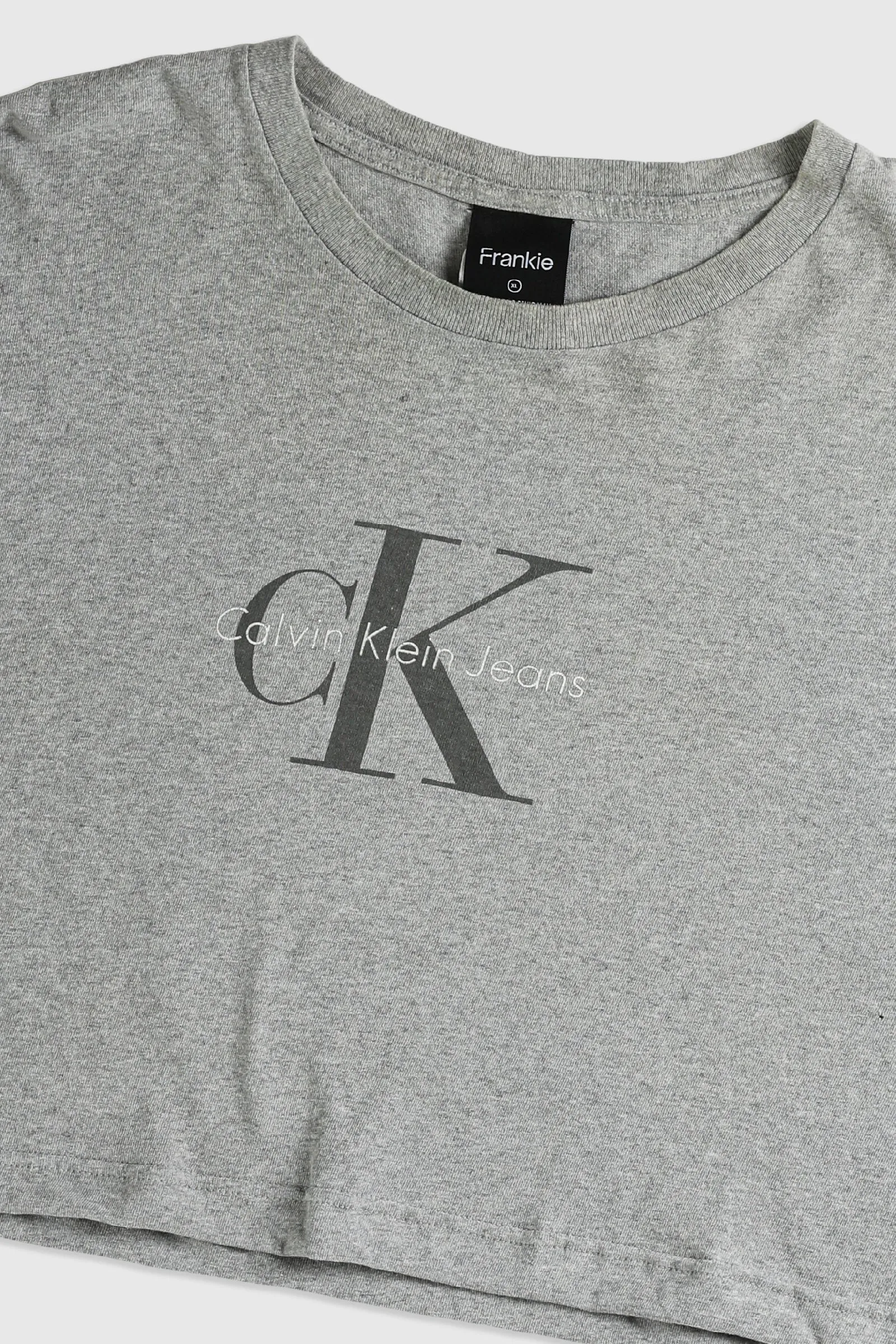 Rework Calvin Klein Crop Tee - XL