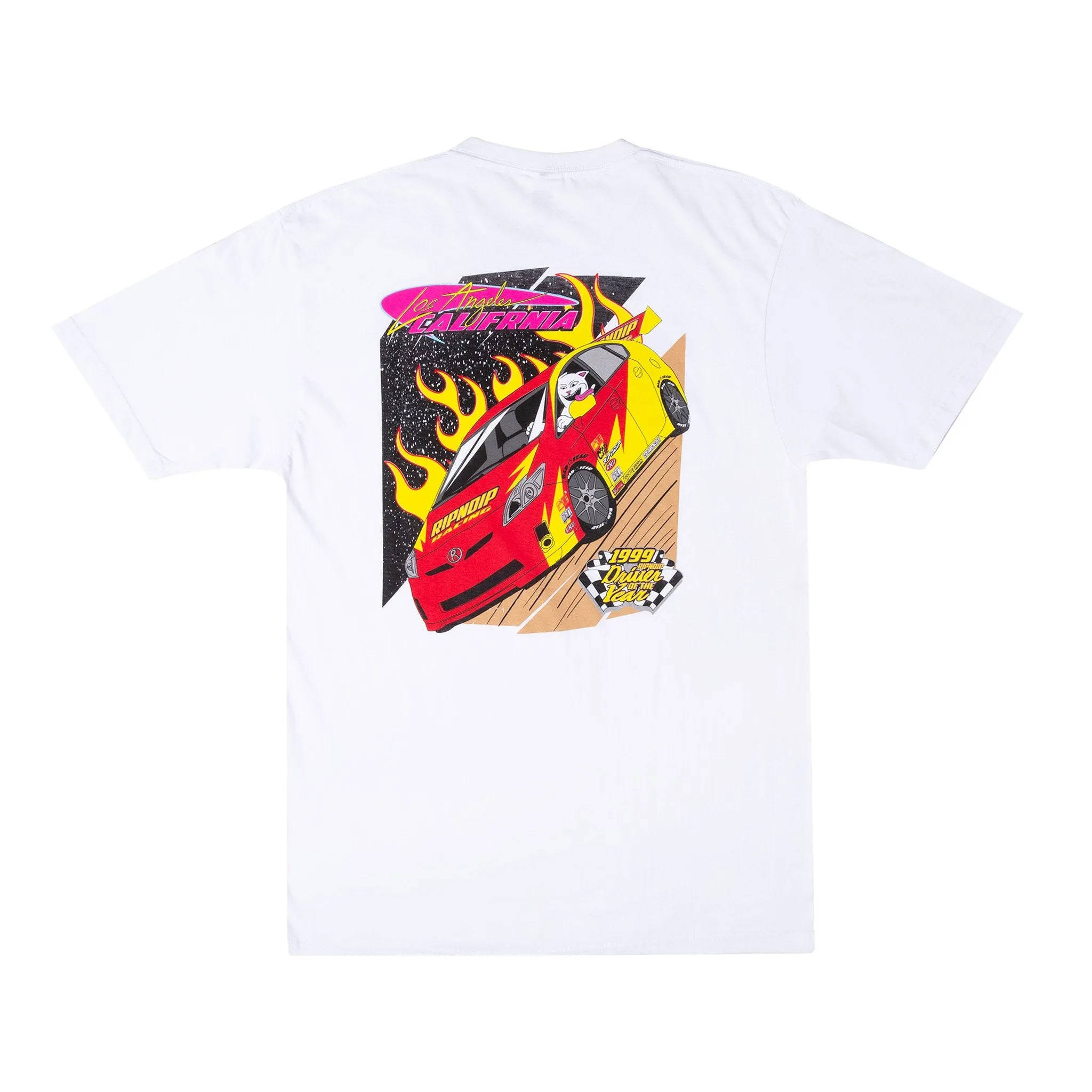 RIPNDIP Racing Tee (White)