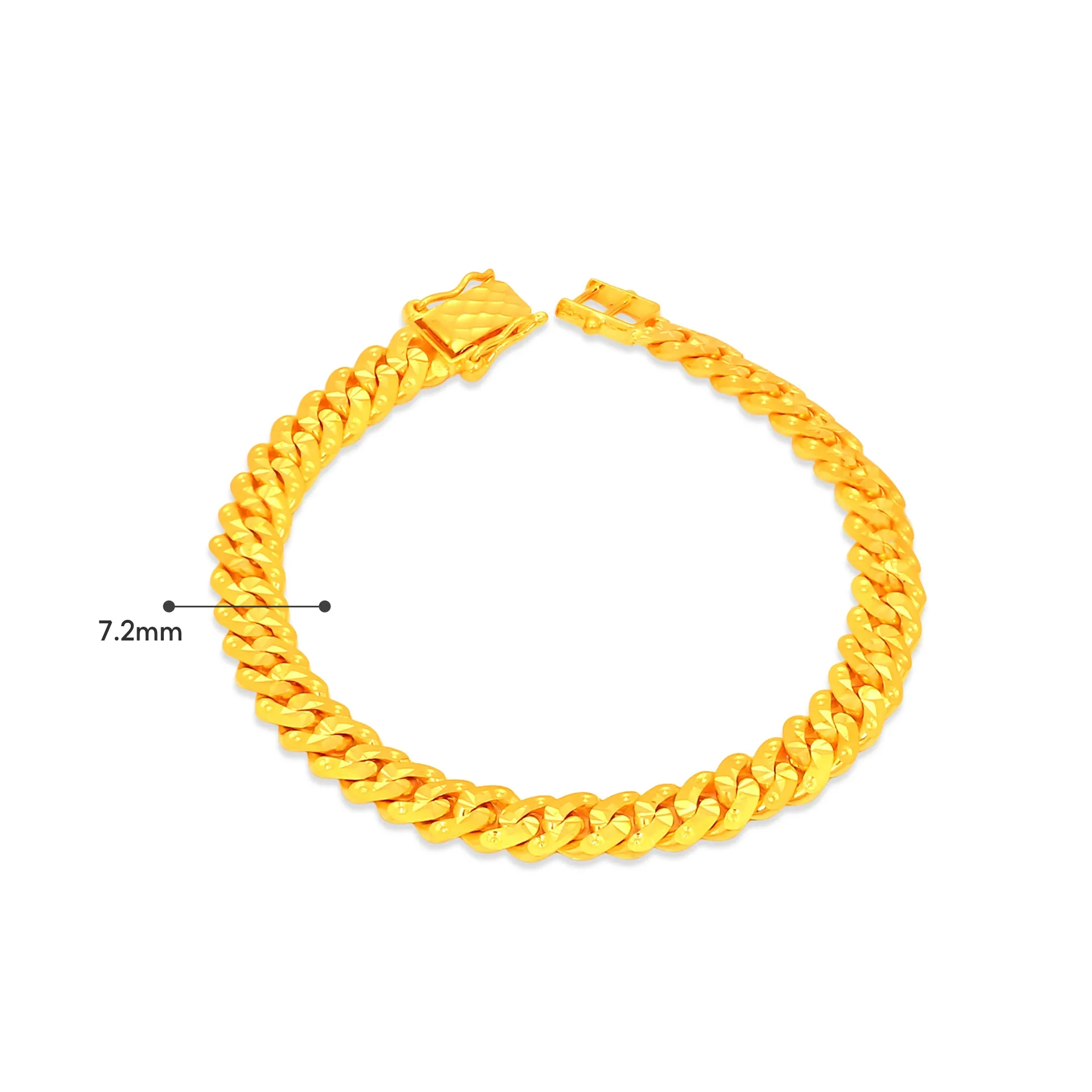 TAKA Jewellery 916 Gold Bracelet