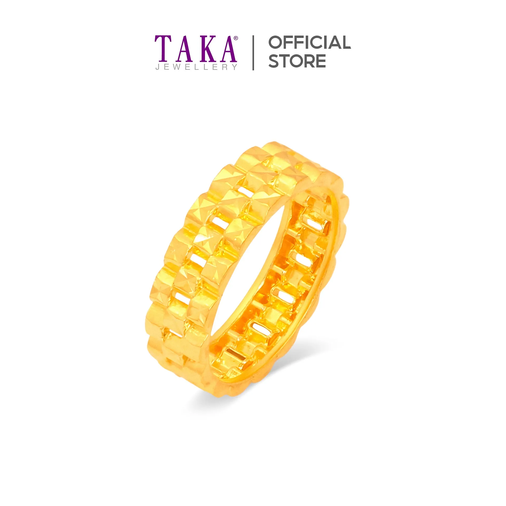 TAKA Jewellery 916 Gold Ring