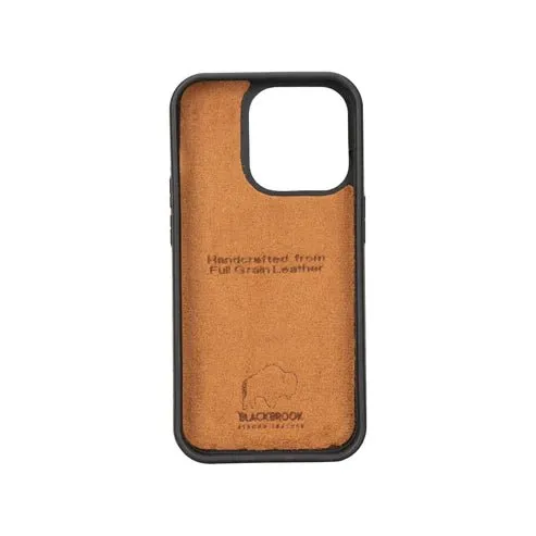 Tudor iPhone 15 Pro Wallet Case, Burnished Tan