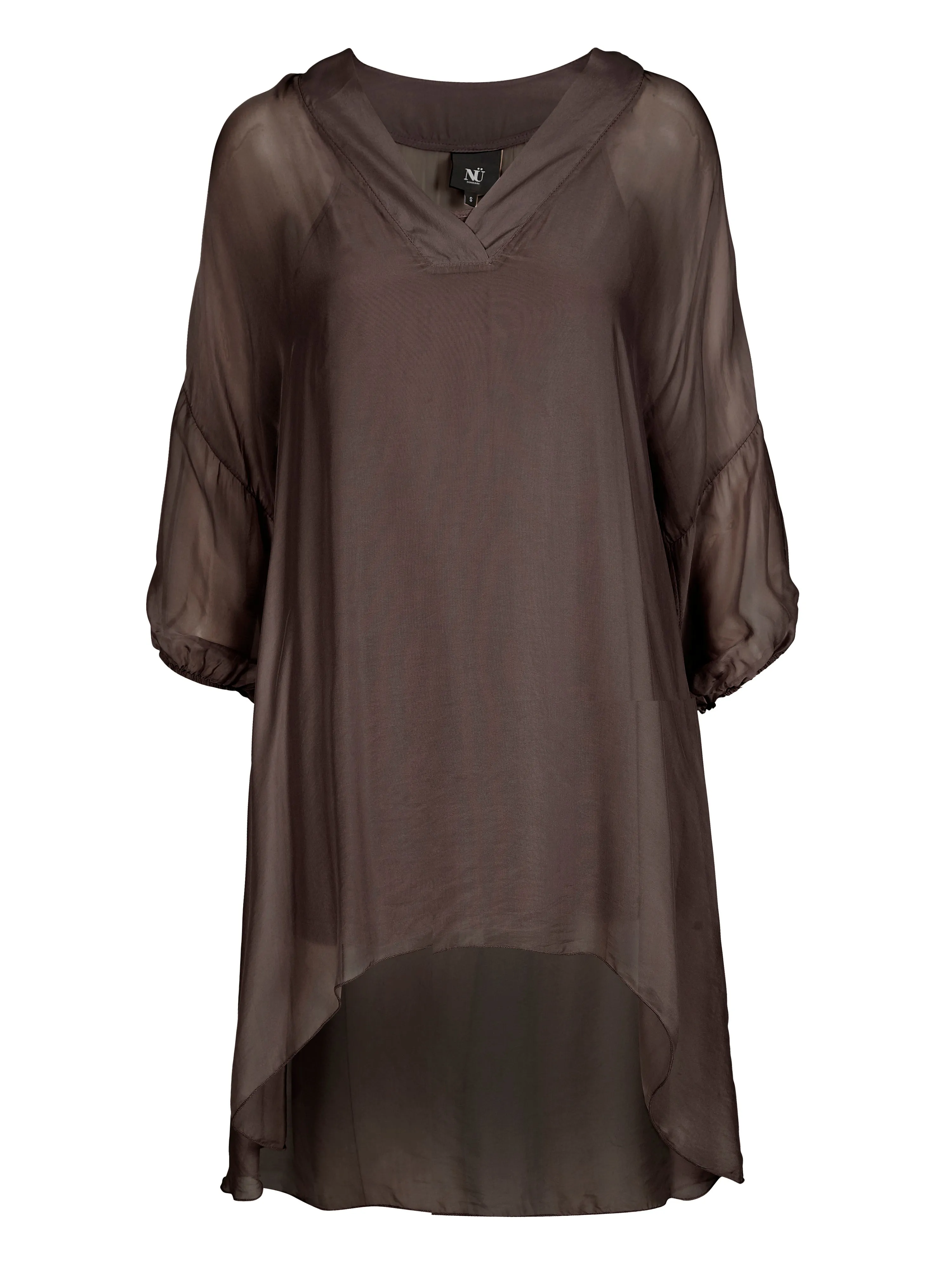 VANINA tunic - Dark Brown