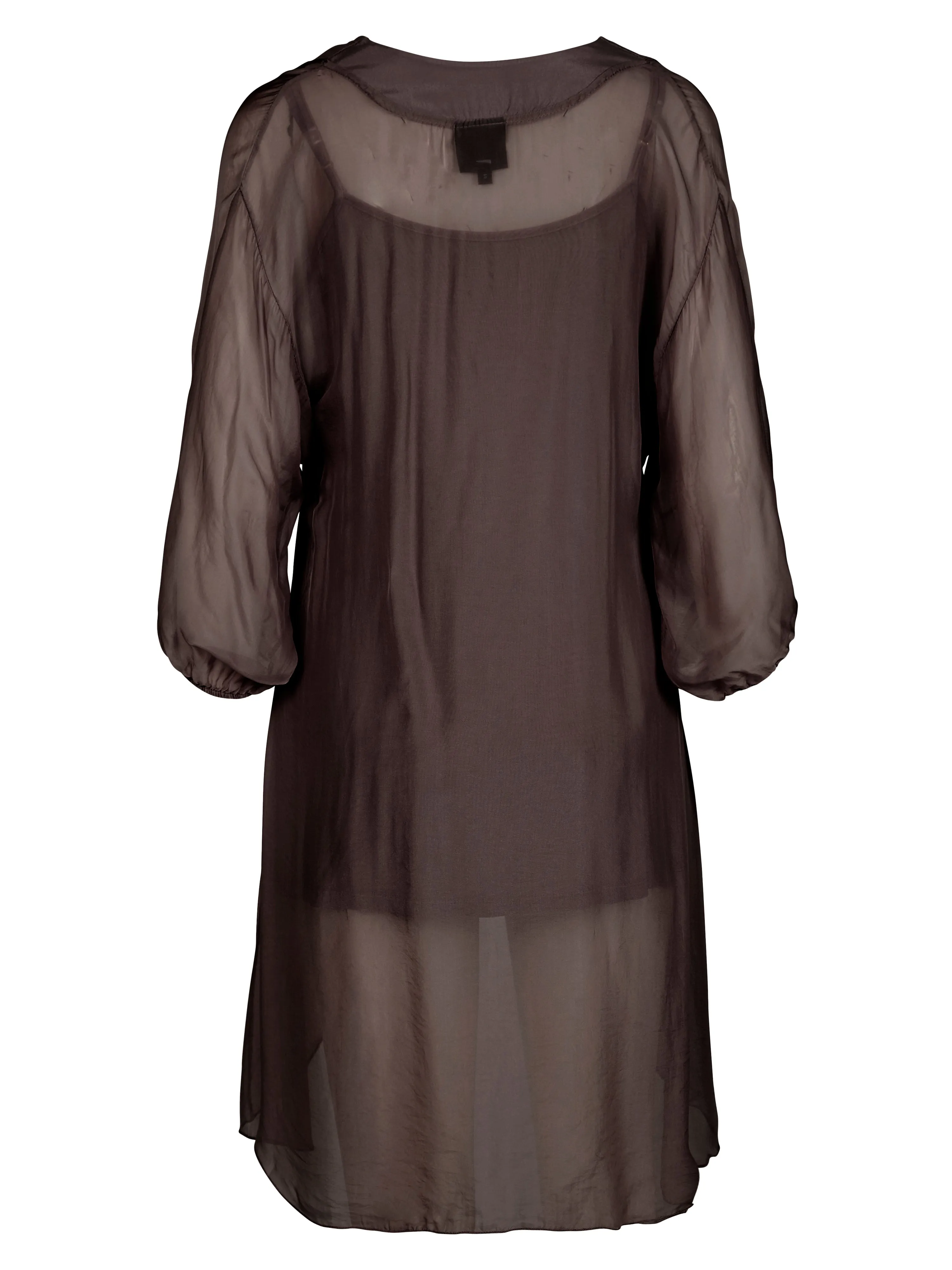 VANINA tunic - Dark Brown